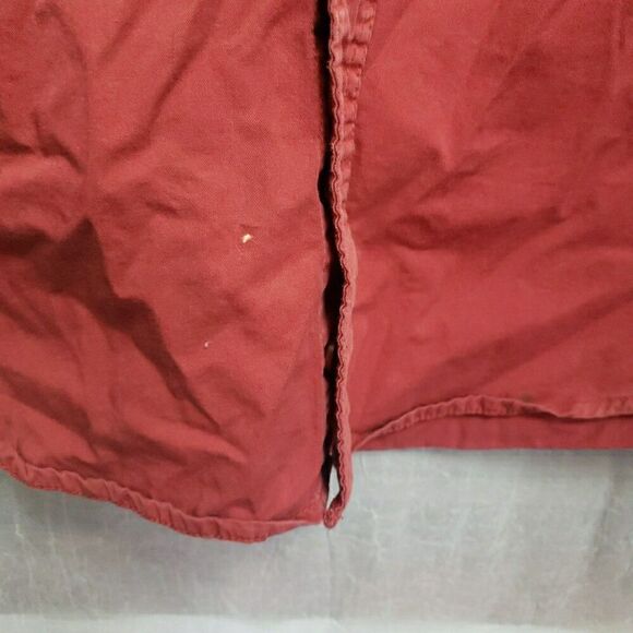 CE Schmidt Men Workwear Shirt Short Sleeve Button Up Pockets Cotton Size M *FLAW - Picture 8 of 11